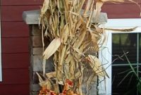 Corn Stalk Fall Decor