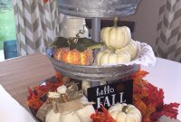 Tiered Tray Fall Decor