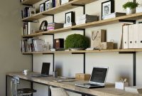 Home Office Wall Shelving