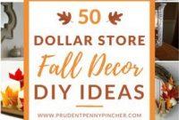 Dollar Tree Fall Decorating Ideas