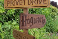 Harry Potter Garden Decor