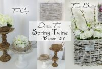 Dollar Tree Spring Decor