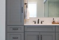 Bathroom Vanity With Tower