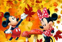 Mickey Mouse Fall Decorations