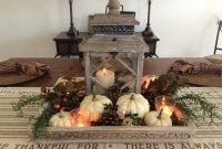 Fall Kitchen Table Decor