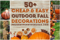 Cheap Fall Decorations For Outside