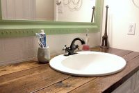 Wood Bathroom Vanity Top