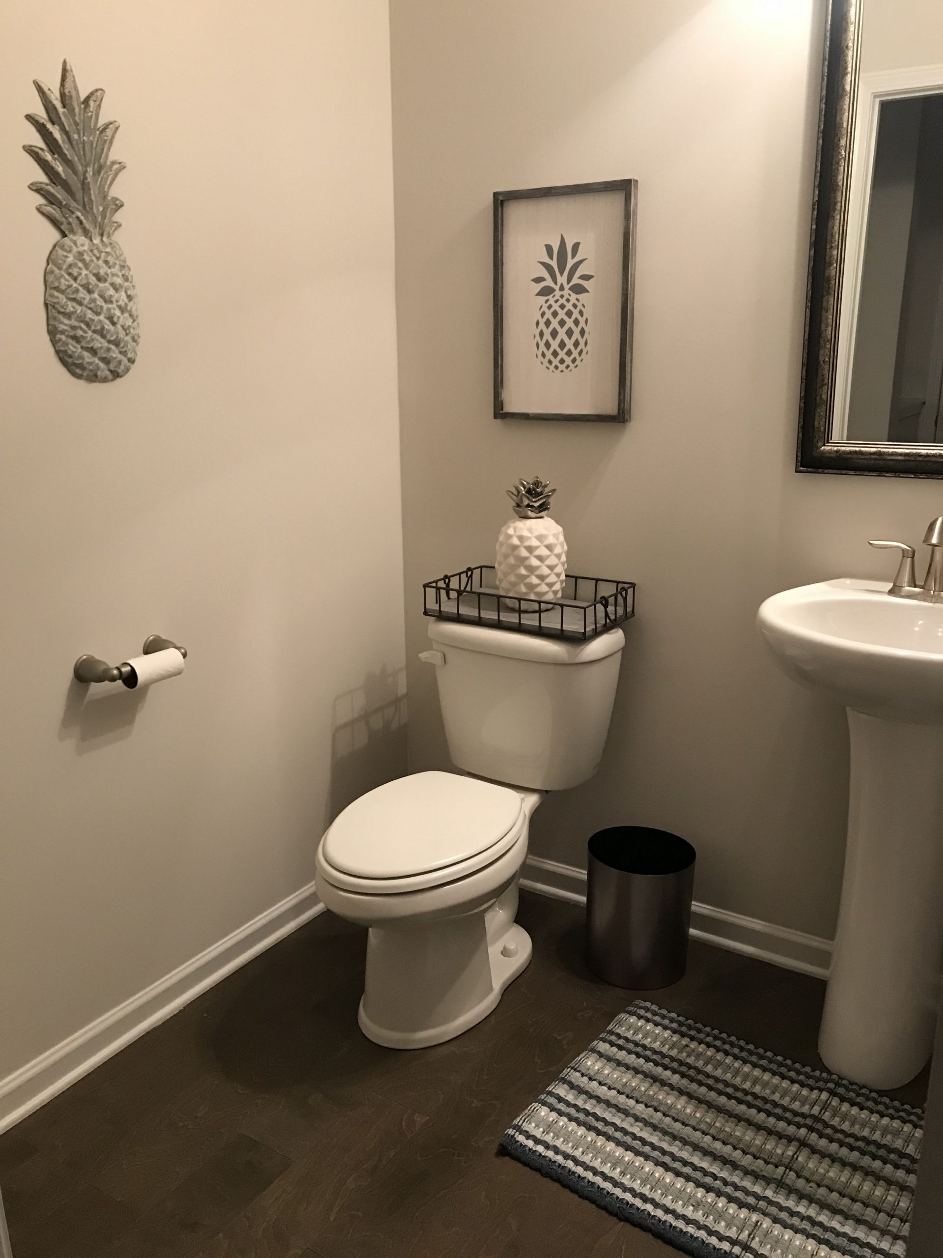 Pineapple Bathroom Decor