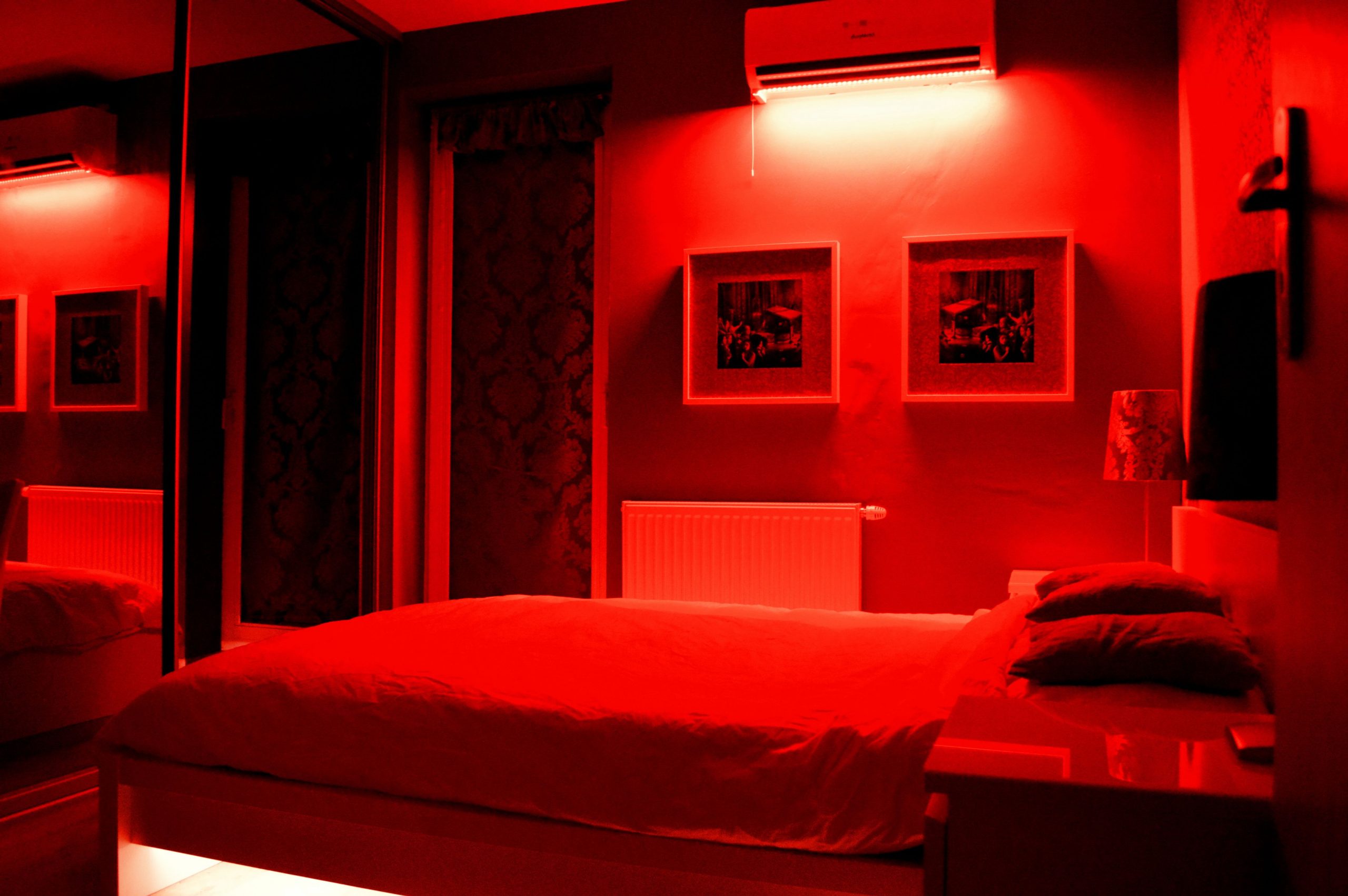 Red Lights For Bedroom