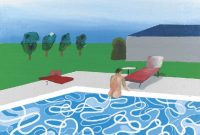 David Hockney Swimming Pool