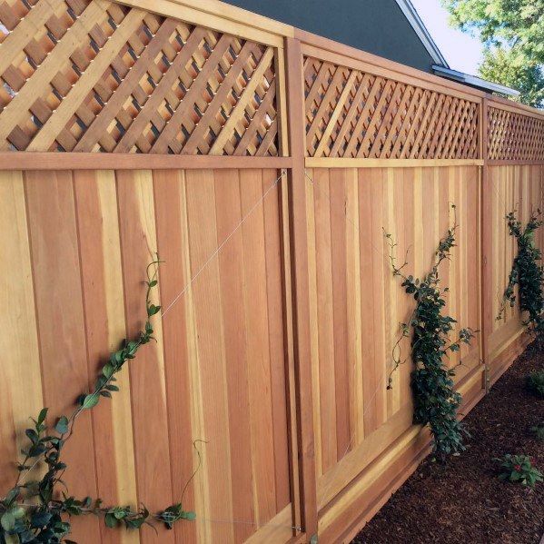 Wood Fence Ideas For Backyard