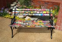 Garden Bench Decorating Ideas