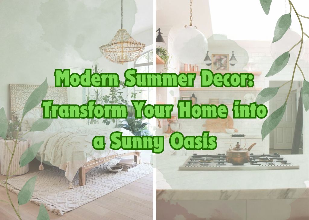 Modern Summer Decor Transform Your Home into a Sunny Oasis