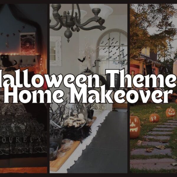 Halloween Themed Home Makeover