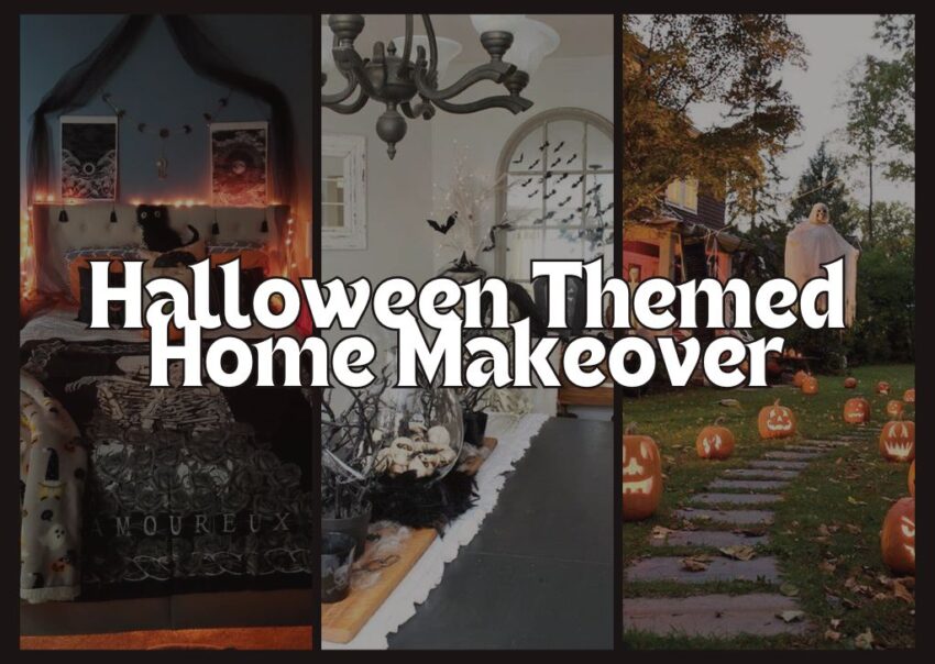 Halloween Themed Home Makeover